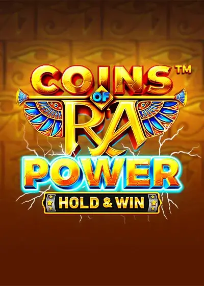 Coins of Ra Power Hold & Win Spielcover bei RocketPlay